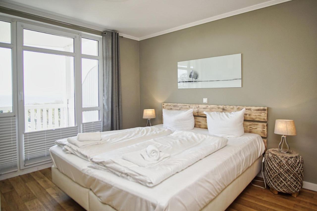 Mit Meerblick Und Balkon, Gratis Nutzung Vom Ahoi Erlebnisbad Und Sauna In Sellin - Meeresblick Fewo 25 Goehren  Exterior foto